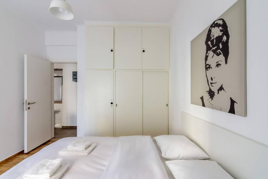 Brand New Decorated Flat For 4 Ppl In Pagrati Apartman Athén Kültér fotó